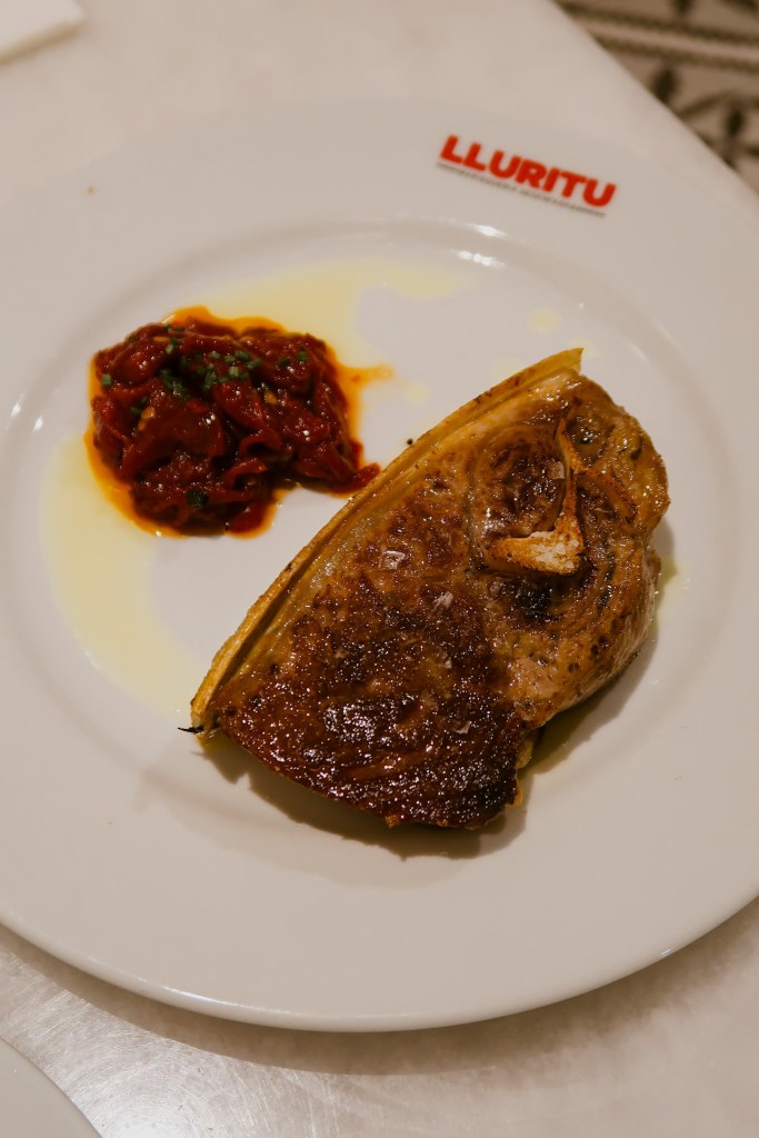 Lluritu parpatana tuna jaw Barcelona